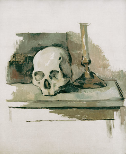 Still life with skull od Paul Cézanne