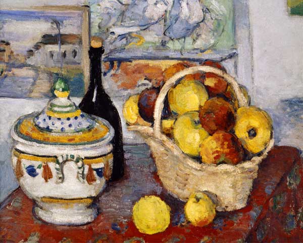 Still-life with tureen od Paul Cézanne