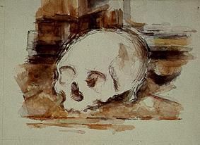 Study of a skull. od Paul Cézanne