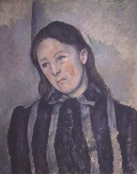 Portrait of Madame Cezanne with Loosened Hair