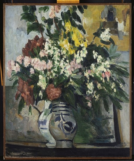 Two Vases of Flowers, c.1877 od Paul Cézanne