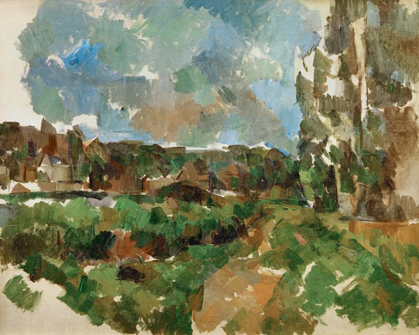 Bank of a River od Paul Cézanne