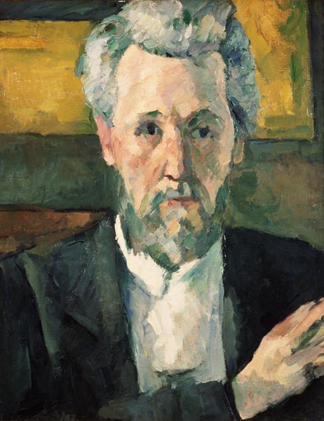 Portrait Victor Chocquet od Paul Cézanne