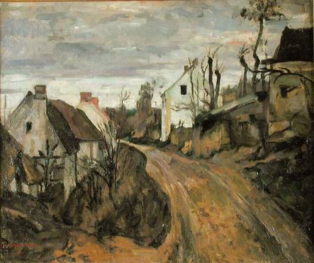 The Village Road, Auvers od Paul Cézanne