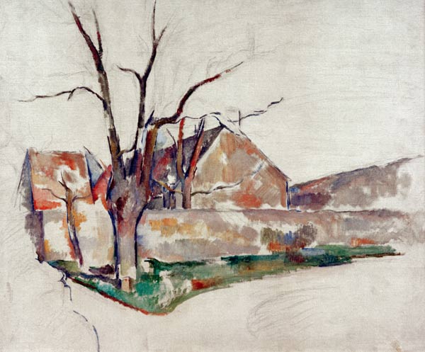 Winter landscape od Paul Cézanne