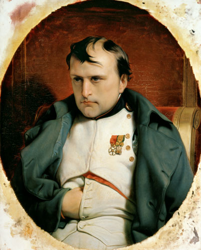Napoleon (1769-1821) in Fontainebleau od Hippolyte (Paul)  Delaroche