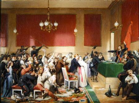 A Wedding under the Commune of Paris of 1871 od Paul-Felix Guerie