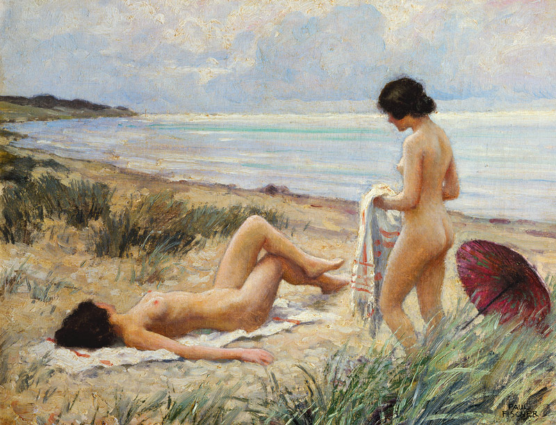 Summer on the Beach od Paul Fischer