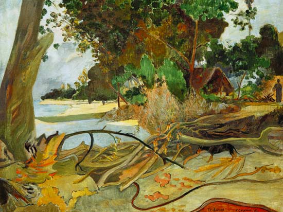 Te burao (Der Hibiskusbaum) od Paul Gauguin