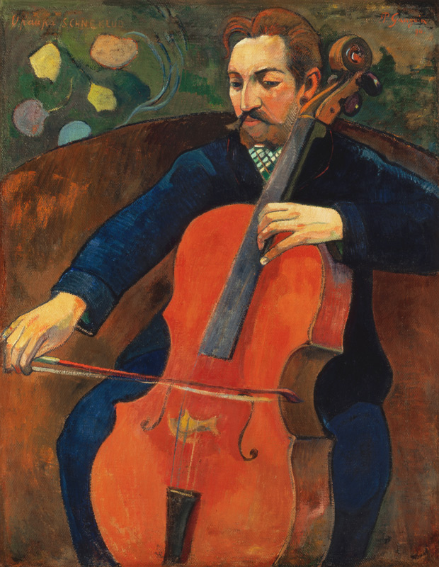 Portrait Fritz Scheklud od Paul Gauguin