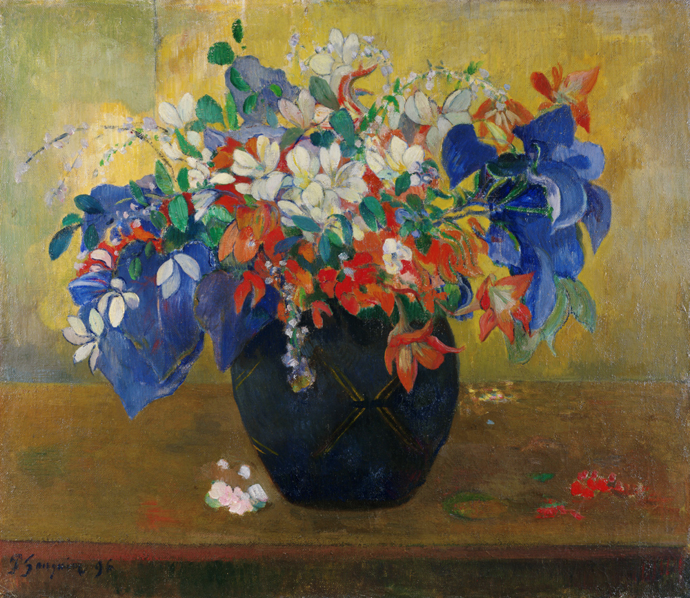 A Vase of Flowers od Paul Gauguin
