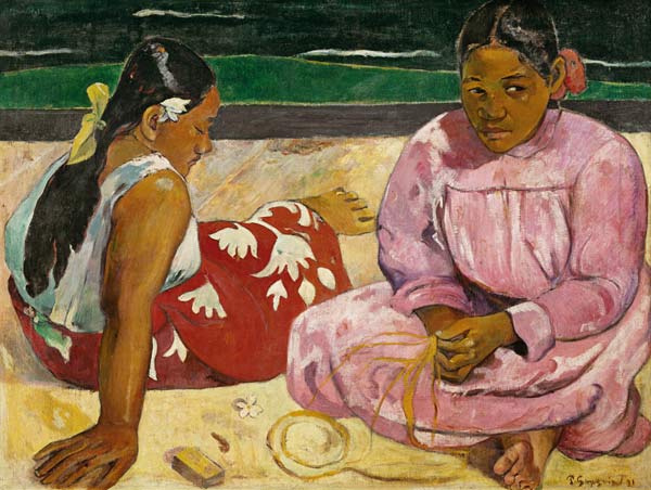 Women on Tahiti od Paul Gauguin