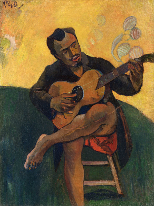 The Guitar Player od Paul Gauguin