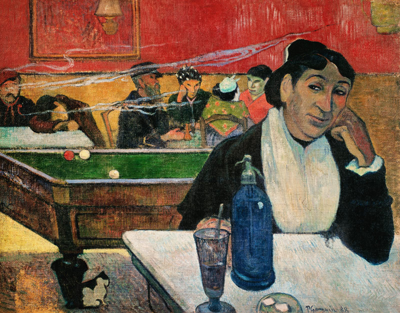 Night café in Arles od Paul Gauguin