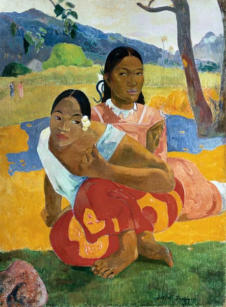 Nafea Faaipoipo (When are you Getting Married?) od Paul Gauguin