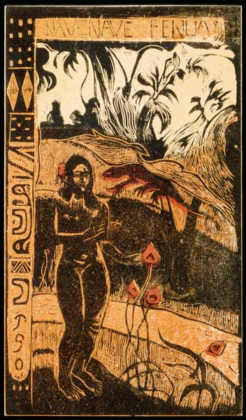 Nave Nave Fenua (Mongan, Korn-Feld, Joachim 14) od Paul Gauguin