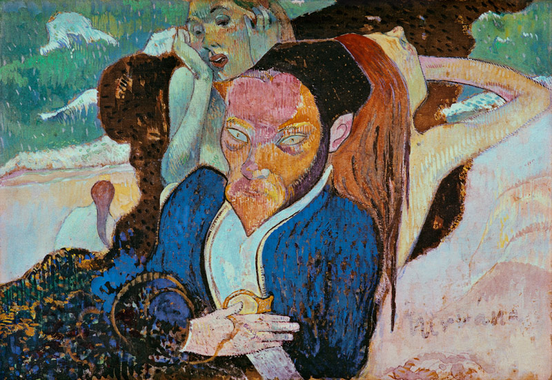 Nirvana portrait Meuer de Haan od Paul Gauguin