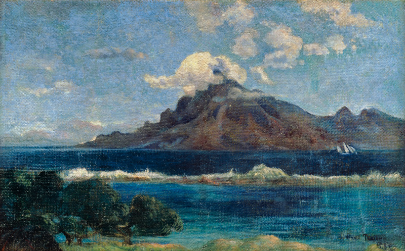 Paysage de Te Vaa (Tahiti) od Paul Gauguin