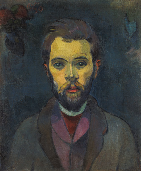 Portrait of William Molard (1862-1936), Swedish  composer od Paul Gauguin