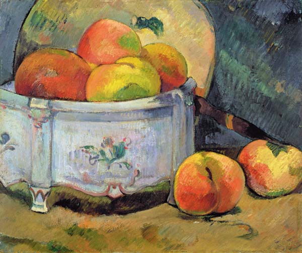 Still-life with peaches od Paul Gauguin