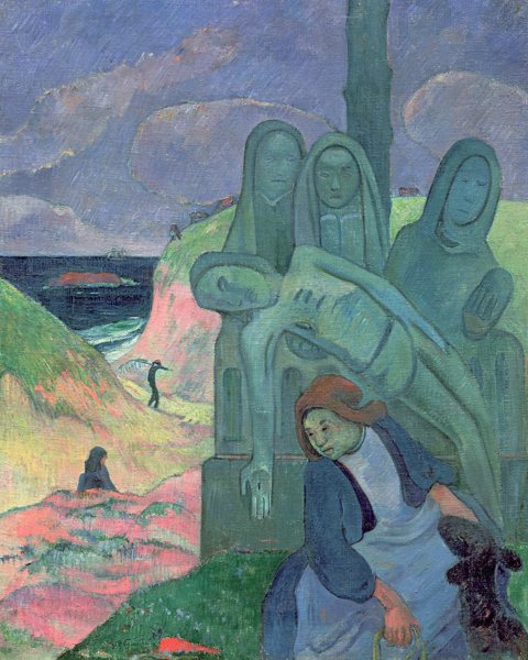 The Green Christ (Breton Calvary) od Paul Gauguin