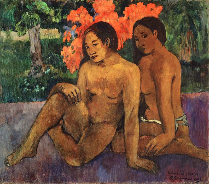 And the gold of her bodies od Paul Gauguin