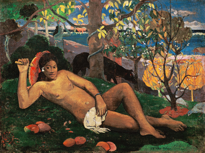 Distinguished Mrs. (Te Arii Vahine) od Paul Gauguin