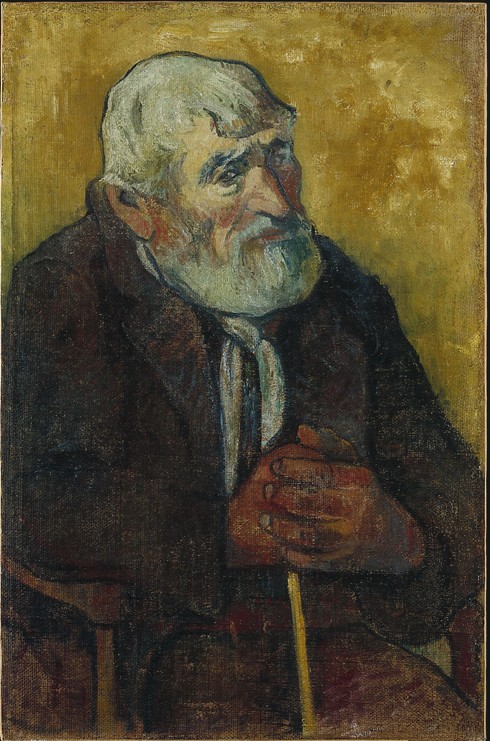 Old Man with a Stick od Paul Gauguin