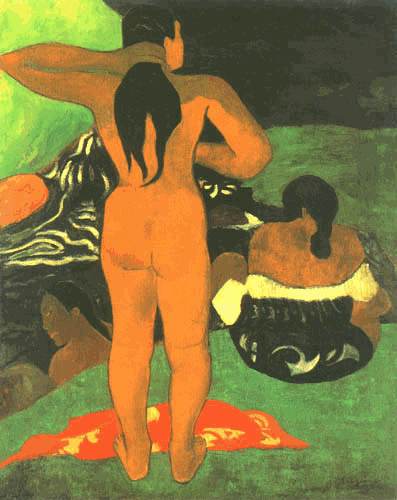 Tahitierinnen taking a bath od Paul Gauguin