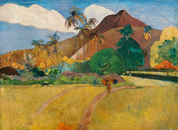 Tahitian landscape od Paul Gauguin