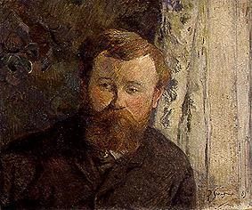 Portrait of the painter Achille Granchi, Taylor od Paul Gauguin