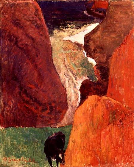 At the Bottom of the Gulf od Paul Gauguin