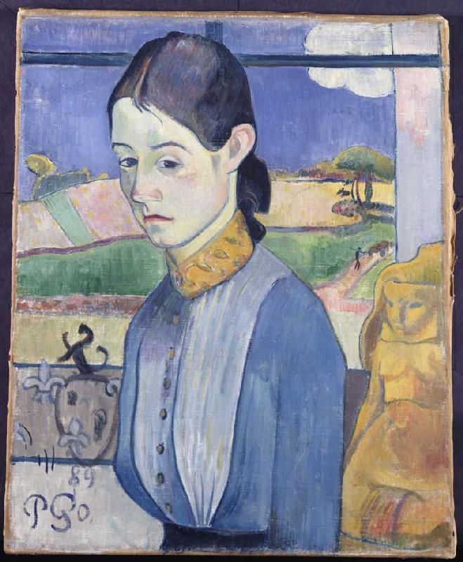 Young Breton od Paul Gauguin