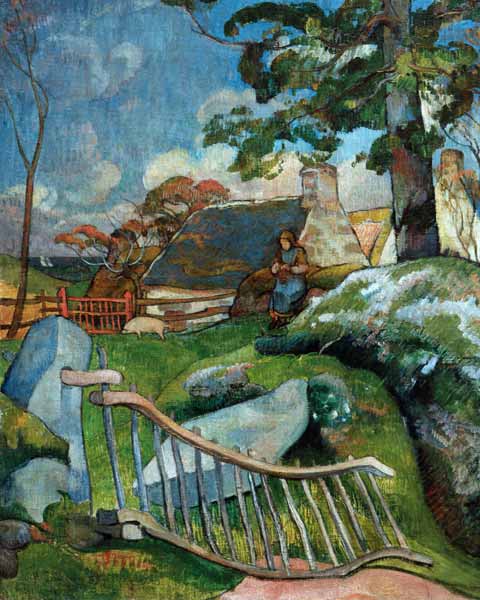 The Gutter od Paul Gauguin