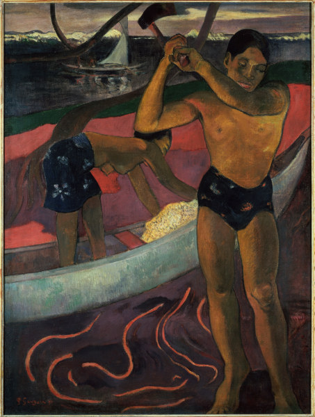 The Woodcutter from Pia od Paul Gauguin