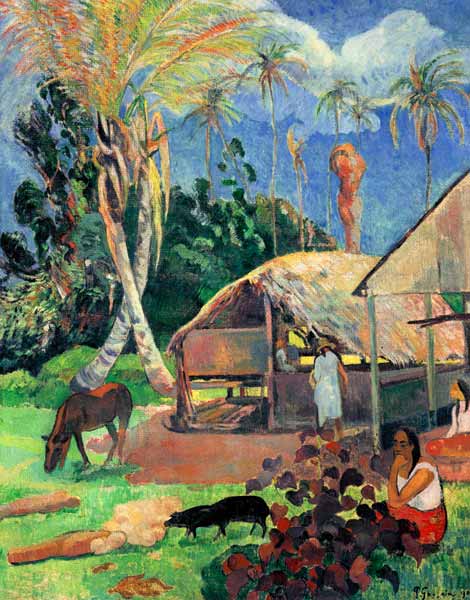 The Balck Pigs od Paul Gauguin