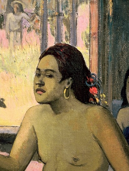 Eiaha Ohipa or Tahitians in a Room, 1896 (detail of 47617) od Paul Gauguin