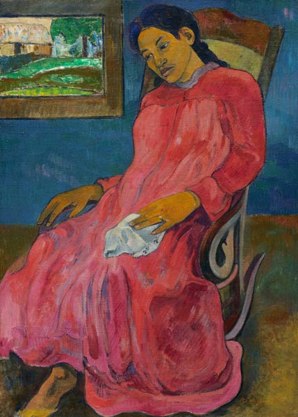 Faaturuma (Melancholic) od Paul Gauguin