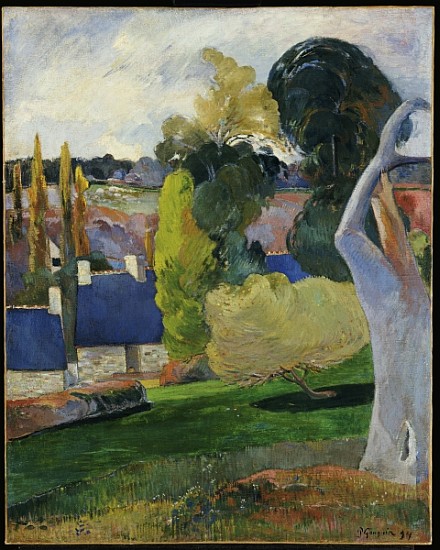 Farm in Brittany II od Paul Gauguin