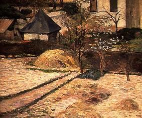 Fermented in the early spring in Rouen od Paul Gauguin