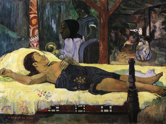Birth of the Son of God (Te Tamari no Atua) od Paul Gauguin