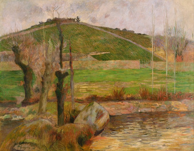 Landscape near Pont-Aven od Paul Gauguin