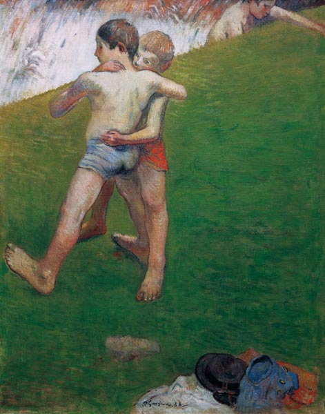 Le's enfants Luttant od Paul Gauguin