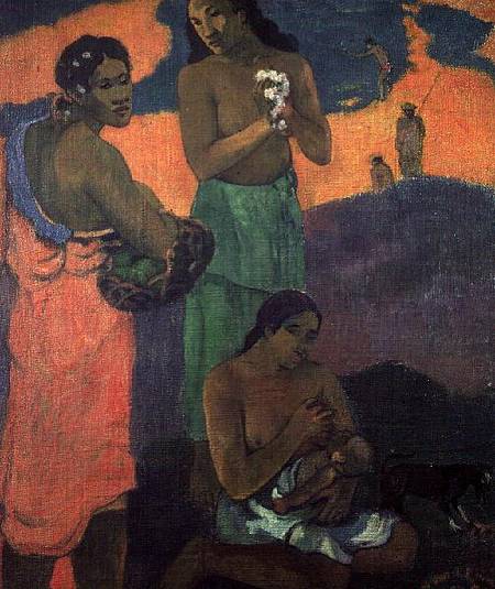 Maternity, or Three Women on the Seashore od Paul Gauguin
