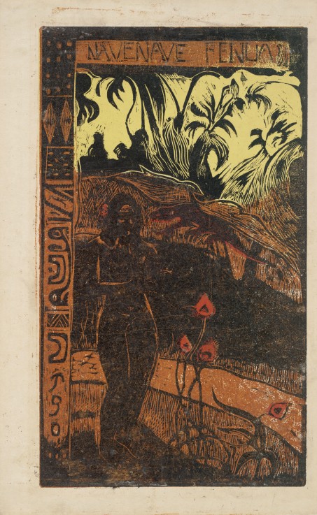 Nave Nave Fenua (Fragrant Isle) From the Series "Noa Noa" od Paul Gauguin
