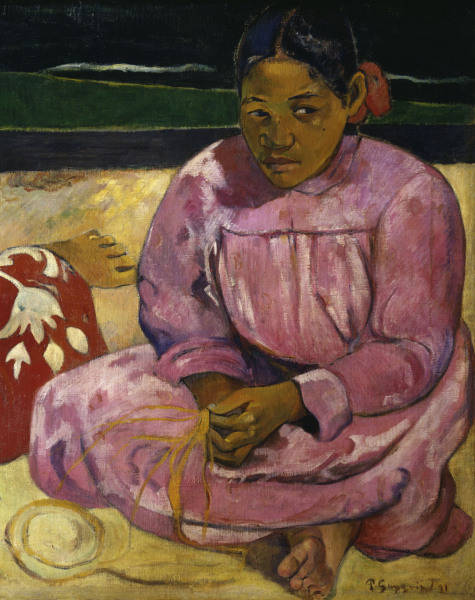 Paul Gauguin / Women in Tahiti / 1891 od Paul Gauguin