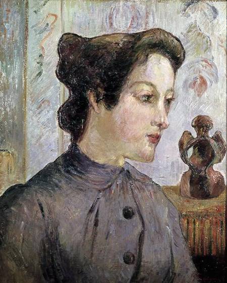 Portrait of a Young Woman od Paul Gauguin