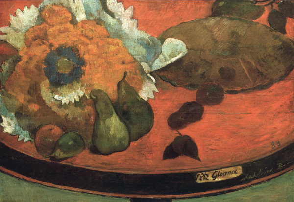 Still Life Fete Gloanec od Paul Gauguin