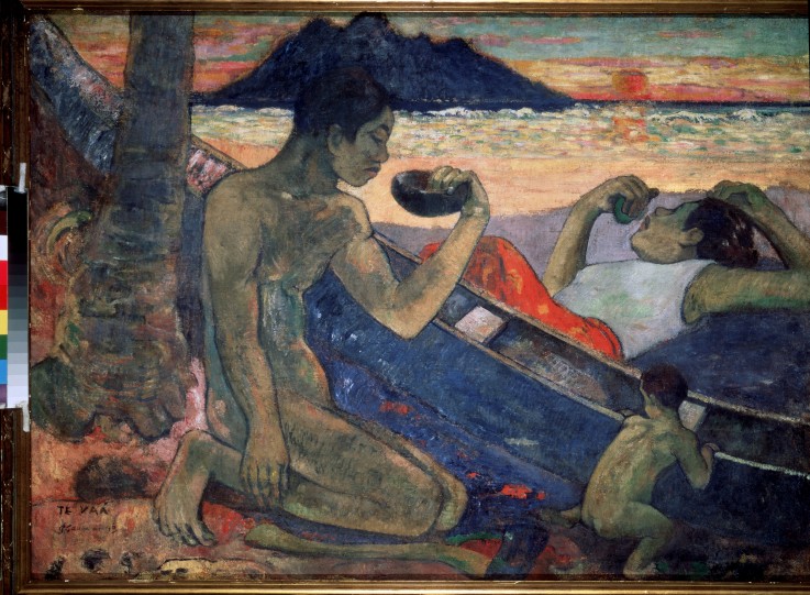 Te Vaa (The Canoe) od Paul Gauguin