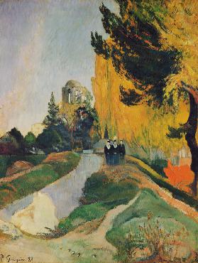 P.Gauguin / Les Alyscamps / 1888